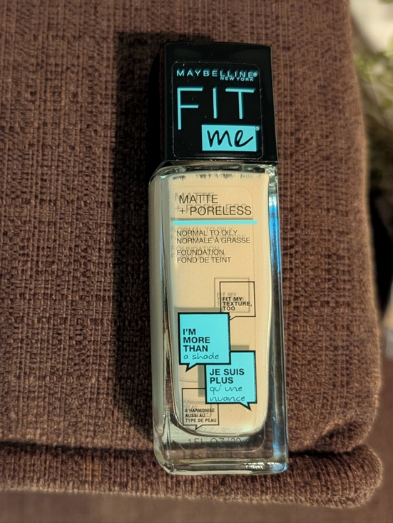 Maybelline Other - Maybelline Fit Me Matte + Poreless Foundation - Porcelain 110 NEW